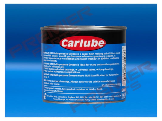 90411 Carlube LM2 Multi Purpose Grease, 500g Tin