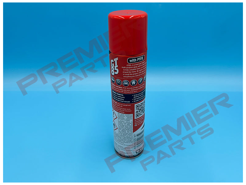 GT85 WD40 PTFE Lubricant Multi Purpose 400ml Aerosol (SILICONE FREE)