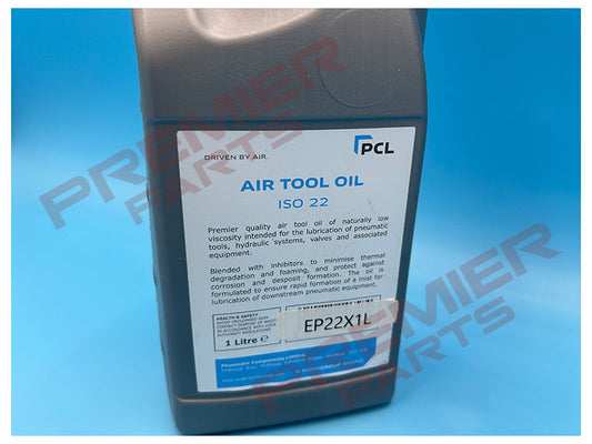 PCL Air Tool Oil ISO22 1 litre EP22X1L