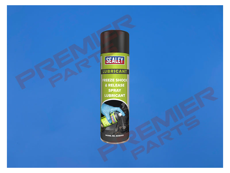 SCS036S Sealey Freeze Shock & Release Spray Lubricant 500ml