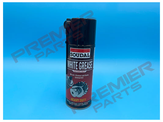 119706 Soudal White Grease Aerosol 400ML