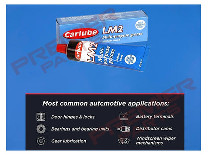 90412 Carlube LM2 Multi Purpose Grease 70g Tube