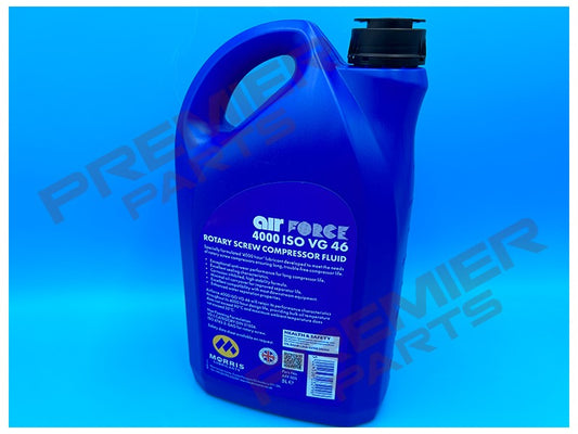 AFF005 Air Force 4000 ISO VG46 Compressor Oil 5 LTR