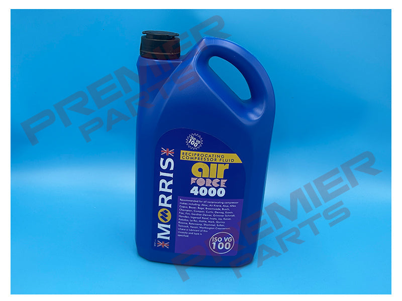 AFR005 Air Force 4000 ISO VG 100 Piston Reciprocating Compressor Oil 5 LTR