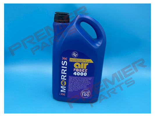 AFR005 Air Force 4000 ISO VG 100 Piston Reciprocating Compressor Oil 5 LTR