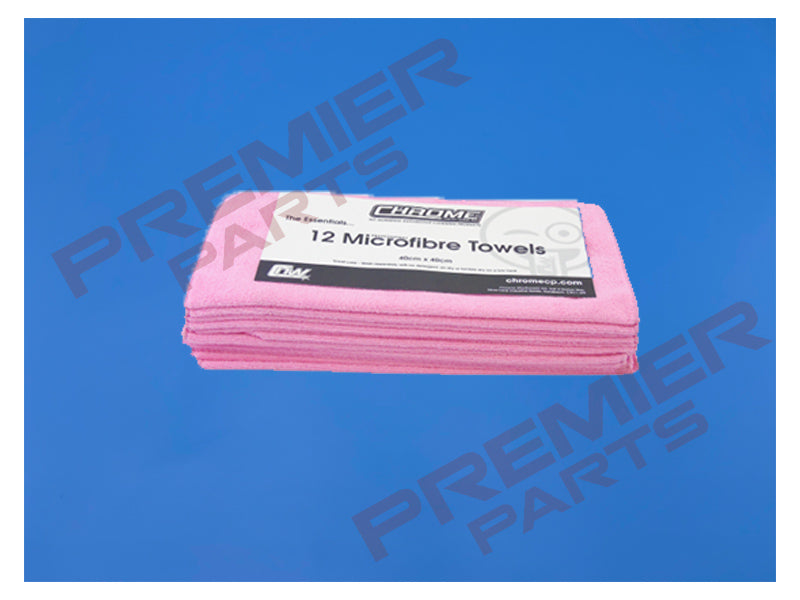 Microfibre Cloths - 12 Pack