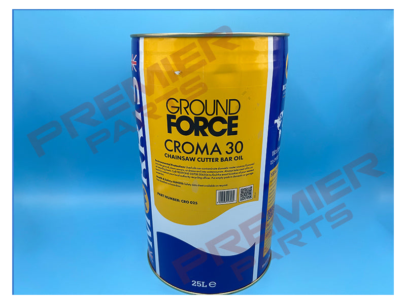 CRO Groundforce Croma 30 Chainsaw Oil, 1, 5, 25, 205 Ltr Containers