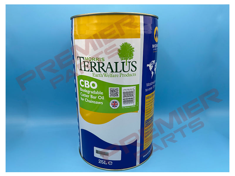 CVG025 Terralus CBO Biodegradable Chain Lubricant 25 LTR