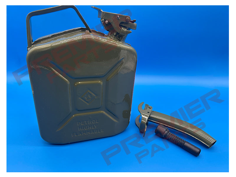 FAIAUJERRY5 Green Steel Jerry Can 5 litre
