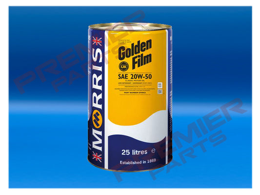 GFM025 Golden Film SAE 20W-50 Classic Motor Oil 25 Ltr