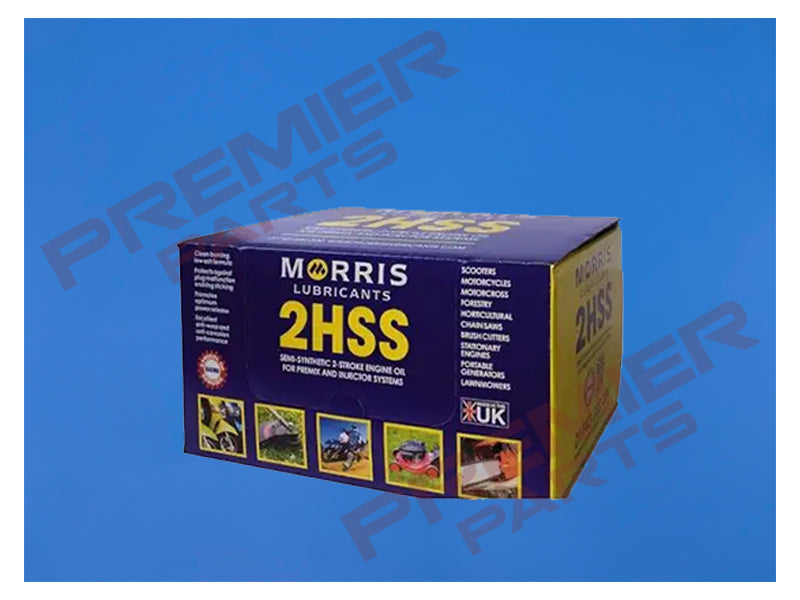 2HSS SEMI-SYNTHETIC 2-STROKE ENGINE OIL FOR PREMIX & INJECTOR SYSTEMS - 100ml / 1 LTR / 4 LTR / 25 LTR