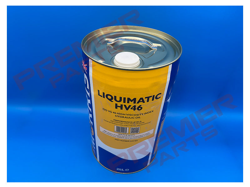 LHV025 Liquimatic HV46 Hydraulic Oil 25 LTR