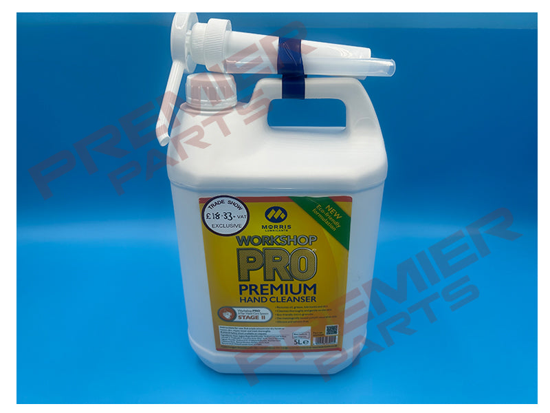 MOM005 Morris Workshop PRO Premium Hand Cleanser - 5 Litre Cleaner Soap