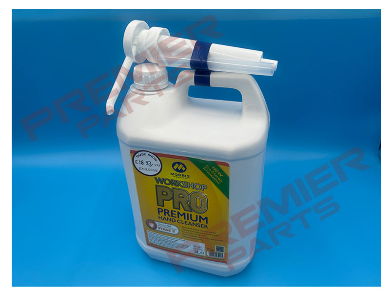 MOM005 Morris Workshop PRO Premium Hand Cleanser - 5 Litre Cleaner Soap