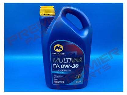 NFT005 Morris Multivis ECO FA 0W-30 Engine Oil 5 LTR