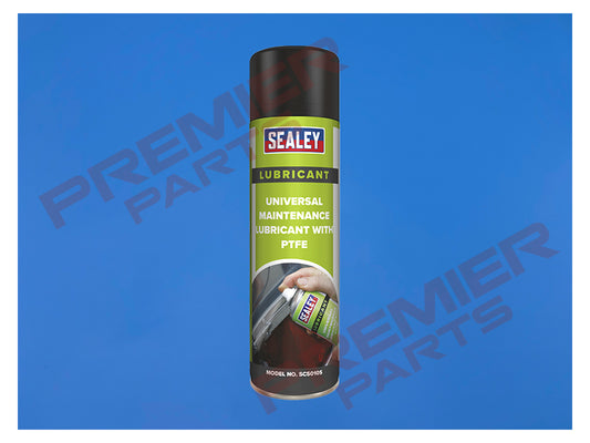 SCS010S Sealey Universal Maintenance Lubricant with PTFE 500ml