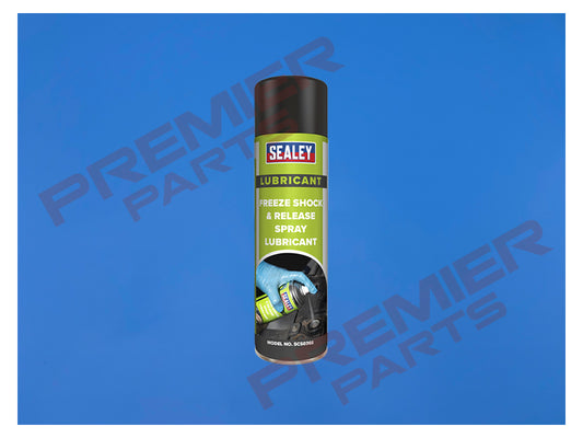 SCS036S Sealey Freeze Shock & Release Spray Lubricant 500ml