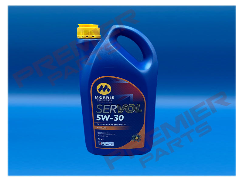 SFT005 Morris Servol 5W-30 Engine Oil 5Ltr