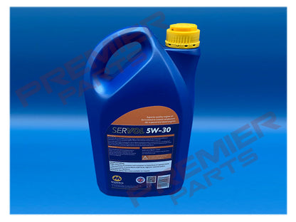 SFT005 Morris Servol 5W-30 Engine Oil 5Ltr
