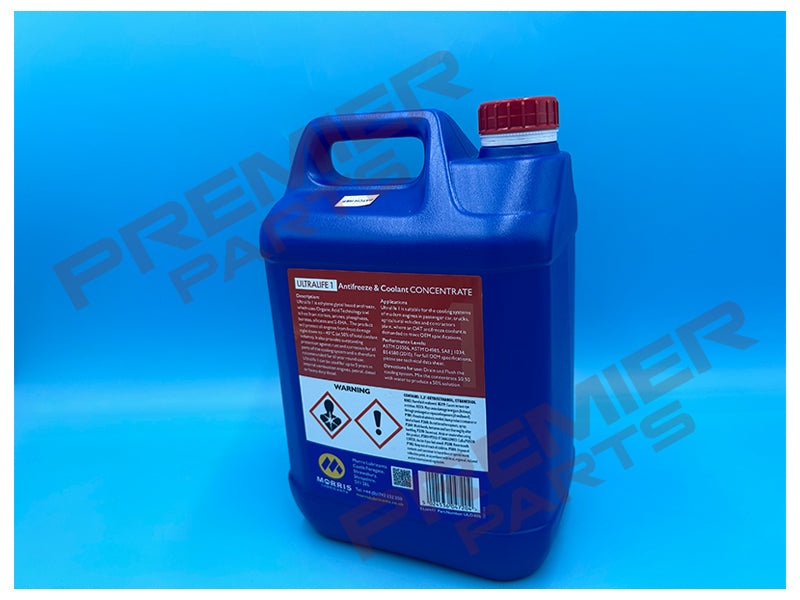 ULO005 ULTRALIFE 1 ANTIFREEZE & COOLANT 5LTR