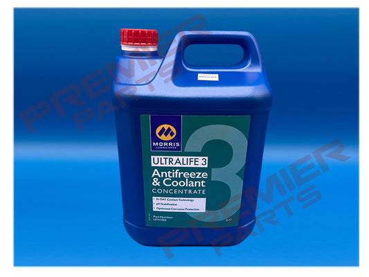 UTH005 MORRIS ANTIFREEZE COOLANT (PSi-OAT) CONCENTRATE 5 LTR