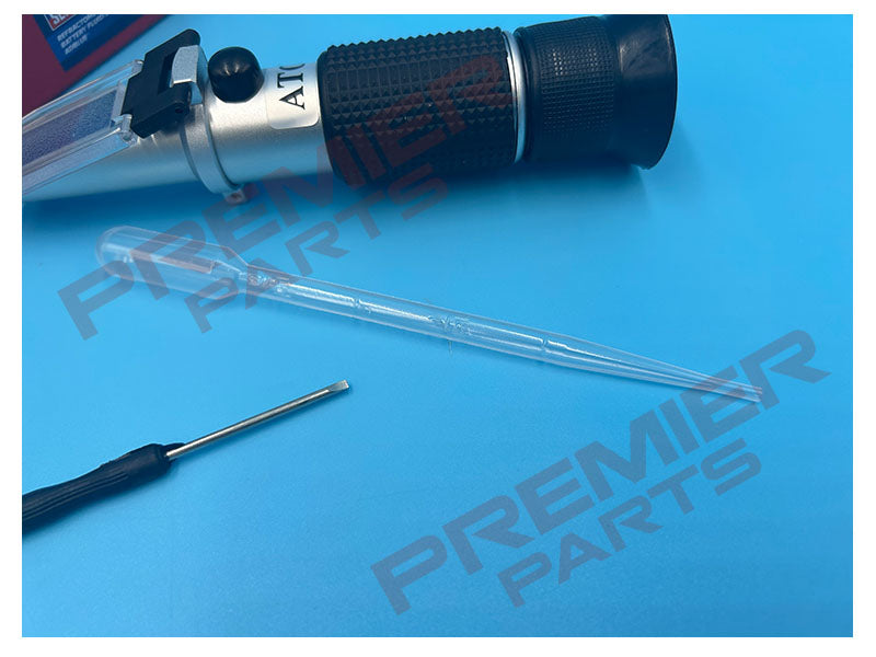VS0052 Sealey Refractometer Antifreeze/Battery Fluid/Screenwash/AdBlue